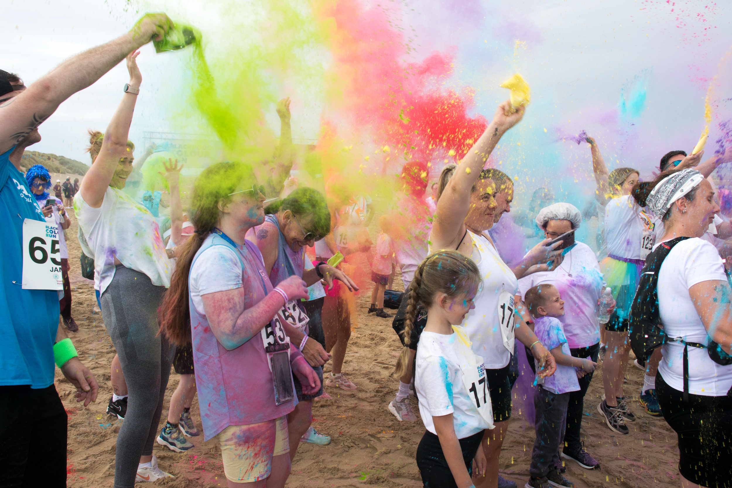 <h4><strong>Blackpool Colour Run</strong></h4>